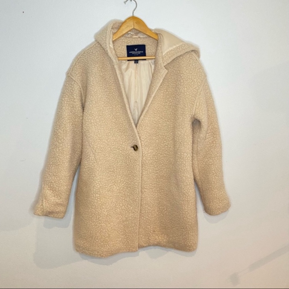 Vintage American eagle Sherpa jacket